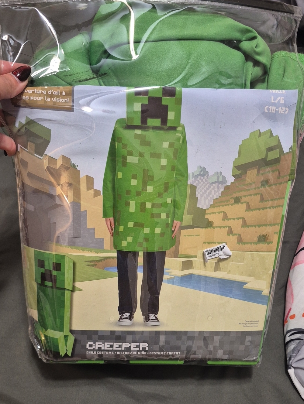 Kids Creeper Superhero Costume - Green